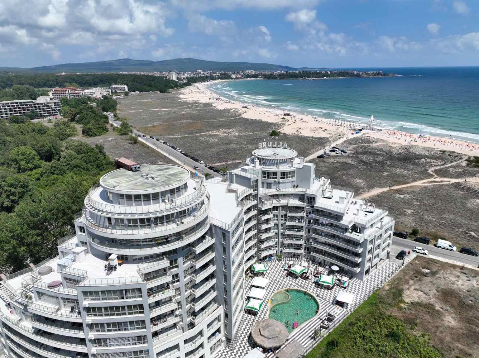 Allure Beach Resort Aparthotel Primorsko Esterno foto